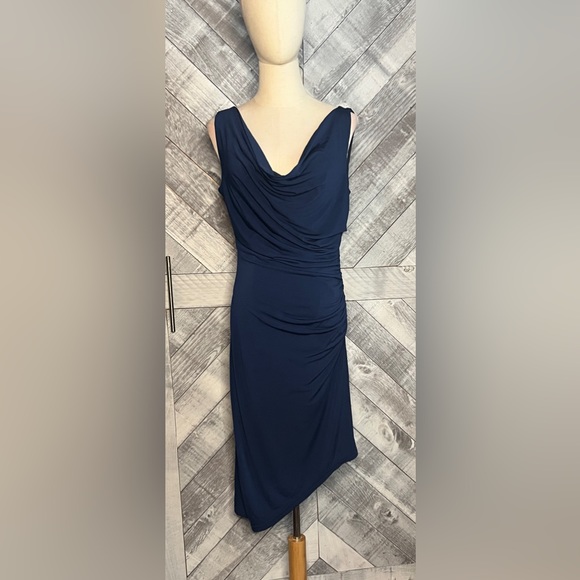 SAM EDELMAN NWT DRAPED SHEATH DRESS - Picture 3 of 8
